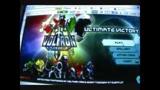 VOLTRON FORCE ULTIMATE VICTORY ONLINE GAME  LEVEL 1 [upl. by Anotyal]