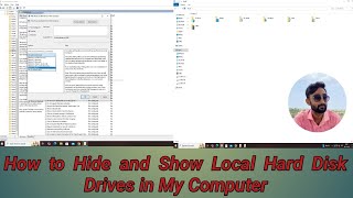 Fix How to Hide and Show Local Hard Disk Drives in My Computer  2024 [upl. by Ennalorac]