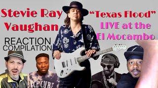 Stevie Ray Vaughan “Texas Flood” LIVE — Reaction Mashup [upl. by Pfosi959]