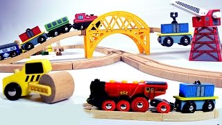 toy train videos for children  vlacky pro deti  vláčky [upl. by Tiossem]