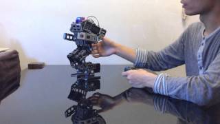 Robotis Bioloid GP Robot Review [upl. by Ydollem]