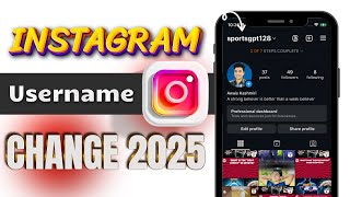 instagram username kaise change kare 2025  how to change instagram username [upl. by Eenobe]