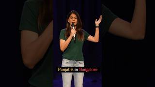 Punjabis in Bangalore Bangalore 26 Oct standupcomedy ytshorts comedyshorts [upl. by Yaffit]