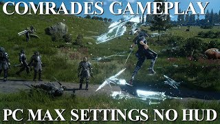 Final Fantasy XV Windows Edition Multiplayer Gameplay No HUD Max Settings [upl. by Alabaster]