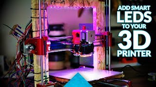 How to add softwarecontrolled LEDs to your 3D printer [upl. by Hoskinson115]