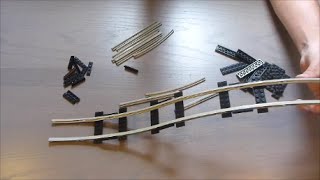 How to make a LEGO Roller Coaster Part 4 Old Track [upl. by Yenaffit]