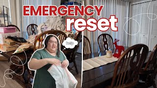 EXTREME EMERGENCY RESET  how did it get so bad  VLOGMAS Day 13 [upl. by Chesnut810]