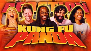 FIRST TIME REACTING  Kung Fu Panda  Group Reaction [upl. by Elyag424]