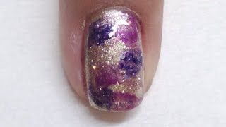 Marble Nail Art [upl. by Aleemaj]