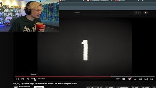 xQc Reacts to Kanye West amp Playboi Carti New Song quotCarnivalquot [upl. by Hobard360]