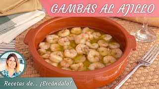 GAMBAS AL AJILLO un aperitivo de ¡escándalo [upl. by Ellatsyrc77]