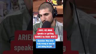 Ariel Helwani On Dana White Banning Him From UFC arielhelwani ufc danawhite [upl. by Georgena]