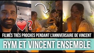 RYM ET VINCENT  LE RETOUR DU COUPLE  ❤️😳 ILS SONT FILMÉS TRÈS PROCHES PENDANT LA FÊTE DE VINCENT [upl. by Anilosi]