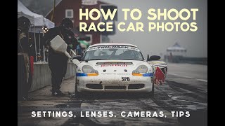 How to shoot pictures of race cars  the settings lenses and bodies I use as a professional [upl. by Sinoda]