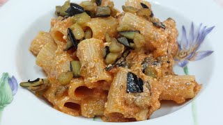 PASTA MELANZANE E RICOTTARICETTA FACILE E VELOCEPRESSURE COOKER [upl. by Millman]