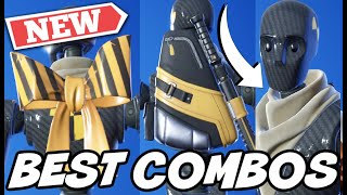 BEST COMBOS FOR NEW CARBON FIBER DUMMY SKIN  Fortnite [upl. by Nowaj]