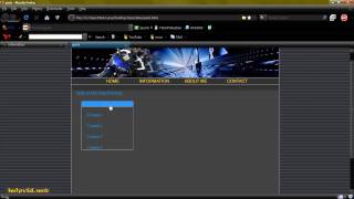 Dreamweaver Tutorial Spry Collapsible Panel [upl. by Katzman520]