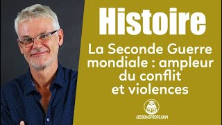 La Seconde Guerre mondiale ampleur du conflit violences de guerre Histoire  1re  Les Bons Profs [upl. by Xenos]