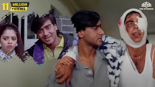 Best Comedy Scene Of Ajay Devgan And Akshay Kumar  Suhaag 1994 Action Movie [upl. by Ettennej]