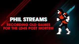 Phil Streams Recording Game Footage for the LD45 Post Mortem [upl. by Jalbert]