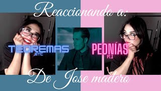 REACCIONANDO A TEOREMAS 😱 Y PEONÍAS 🌷 DE JOSE MADERO JPG✨ [upl. by Lull]