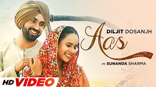 Aas HD Video  Diljit Dosanjh  Sunanda Sharma  Pankaj Batra  Latest Punjabi Song 2024 [upl. by Jolie]