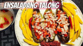 Ensaladang Talong I VLOG47 [upl. by Ahsaya141]