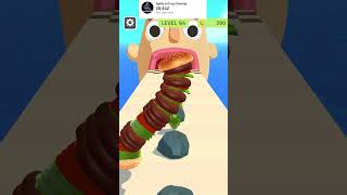 Sandwich runner🍎❤️‍🔥New Update level 64 sandwichrunnergamingshorts viralgameplay [upl. by Asilanom]