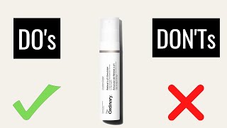 How To Use The Ordinary Retinal 02 Emulsion [upl. by Delisle]