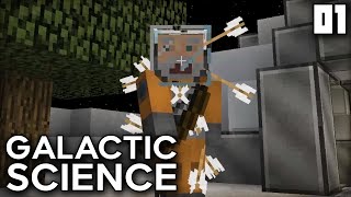 quotWELCOME BACK TO MODDED MINECRAFTIN SPACEquot Galactic Science Ep 01 Minecraft Modded Survival [upl. by Shewmaker]