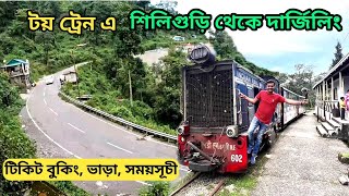 Siliguri to Darjeeling Toy Train Journey  Darjeeling Toy Train  দার্জিলিং টয় ট্রেন [upl. by Imuyam998]