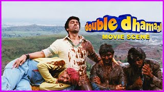 Ritesh Deshmukh Con People For Living  Double Dhamaal  Movie Scenes  Sanjay Dutt  Kangana [upl. by Reivaz681]