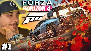 O INICIO DO FORZA HORIZON 4  ZOIOOGAMER GAMEPLAY [upl. by Olyhs]