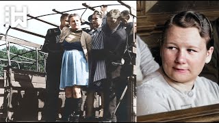 Very painful execution of sadistic and stupid quotNazi Wanda of Stutthofquot  Nazi Guard Wanda Klaff [upl. by Annirac]