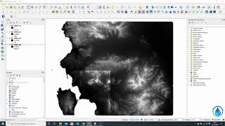 Lezione 0  QGIS per lIngegneria Idraulica  Unione e pulizia di più raster SUB ENG [upl. by Lledniuq]