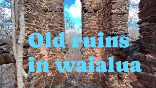 Ruins in Waialua from 1858 [upl. by Sucul]