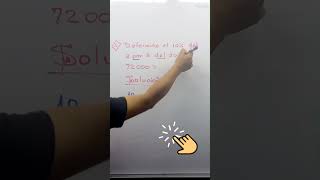 COMO RESOLVER PORCENTAJES DESDE 0 EN MINUTOS💡porcentajes AprendeDesdeCero Educación CeroEstrés [upl. by Gosser]