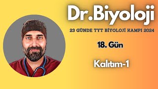 Kalıtım1  23 Günde TYT Biyoloji Kampı yks2024  10 Sınıf [upl. by Yajnas]