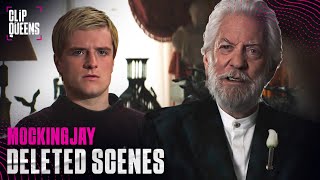 Peeta and Snow Deleted Scene  The Hunger Games Mockingjay Part 1 [upl. by Eciram]