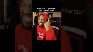 How KSI thought we’d reacts to his song ksi newmusic newsong shorts trending music fyp [upl. by Nuahsad396]