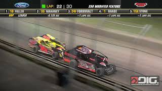 Airborne Park Speedway  Modified Feature Highlights  82924 [upl. by Ahsekat]