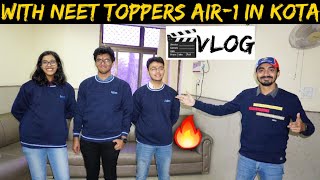 🔴With NEET Toppers AIR  1 in Kota  Aakash Kota Victory Celebration Vlog [upl. by Olivero]