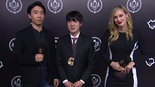 SkT Coach Kkoma awkward interview with Sjokz Forever single Lol [upl. by Enitsirc]