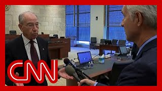 CNN reporter asks Sen Grassley about flipflop on Trump [upl. by Ken224]