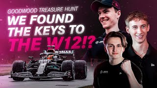 quotIt’s a challenge I have to do it” 🤣🤣  Mercedes Esports Goodwood Treasure Hunt [upl. by Ahsekan750]