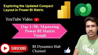 Day 150 Mastering Power BI Matrix Visuals  Compact Layout in Power BI Matrix [upl. by Serra]