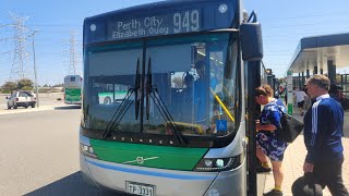 Express Alternative TP 3331 949 Aubin Grove Station  Elizabeth Quay Bus Station [upl. by Timrek54]