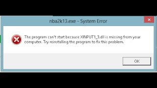 How to fix xinput13dll is missing d3dx1042dll or any missing dll files [upl. by Mimajneb791]