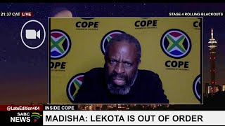 Madisha says Lekota is out of order [upl. by Heimer584]