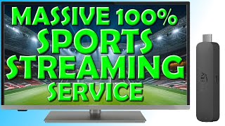 ⚽ Massive 100 Sports Streaming Service ⚽ [upl. by Glenn469]